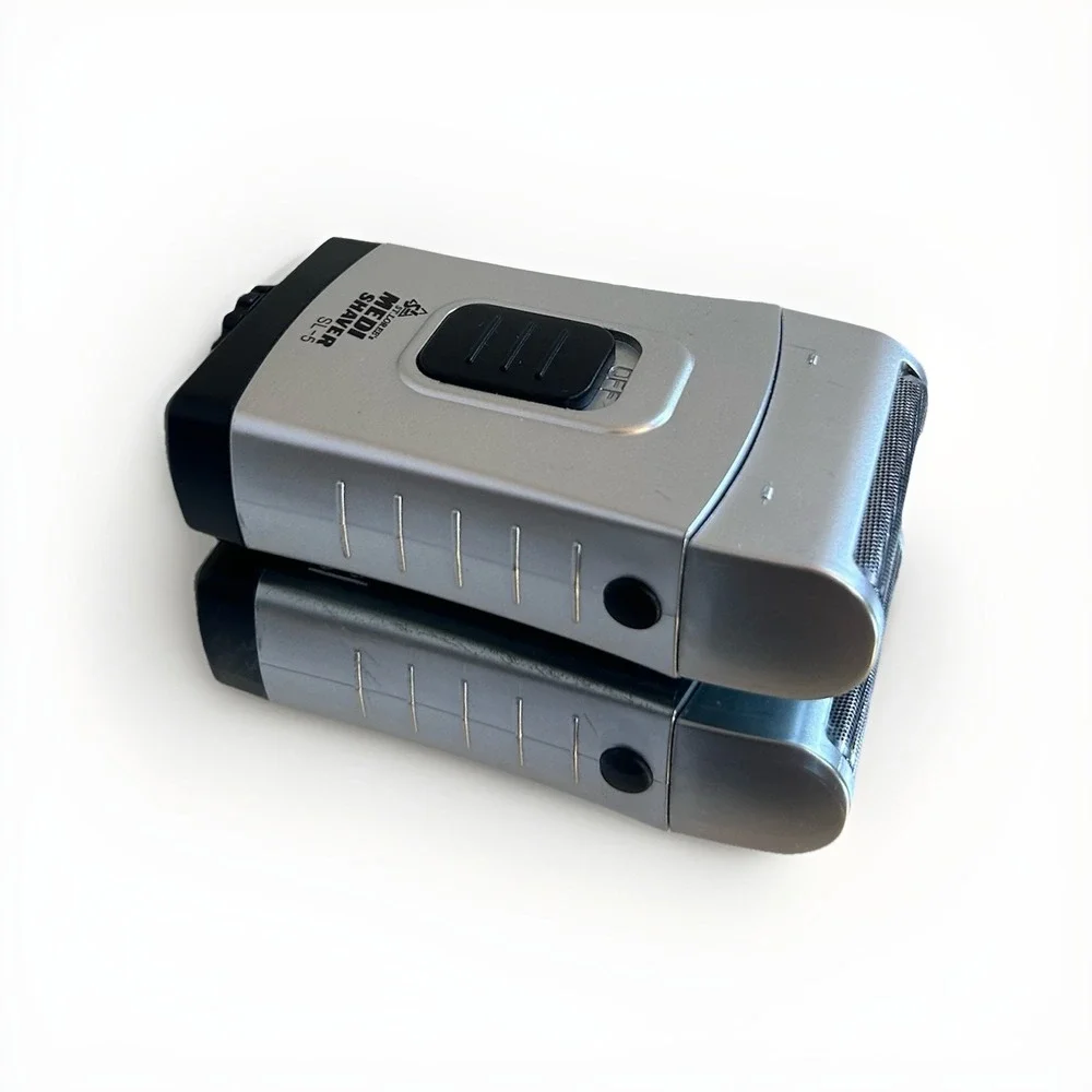 St. Loree's Medi Shaver SL-5 Silver‎ Electric Razor Tested Works Great